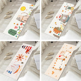 Simplicity Kids Room Rug Multicolor Cartoon Pattern Rug Blended Anti-Slip Machine Washable Area Carpet Clearhalo 'Area Rug' 'Rug' 2213980