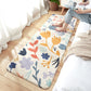 Multicolor Modern Carpet with Plant Pattern Non-slip Lambswool Rug for Room Amarillo Clearhalo 'Alfombra' 'Hogar' 2214005_48b0c4e1-caff-4d69-ae73-e03f970316a2