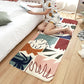 Multicolor Modern Carpet with Plant Pattern Non-slip Lambswool Rug for Room Marrón Rojo Clearhalo 'Alfombra' 'Hogar' 2214010_bf9aebb7-1064-410f-9c66-eed08bb34b16