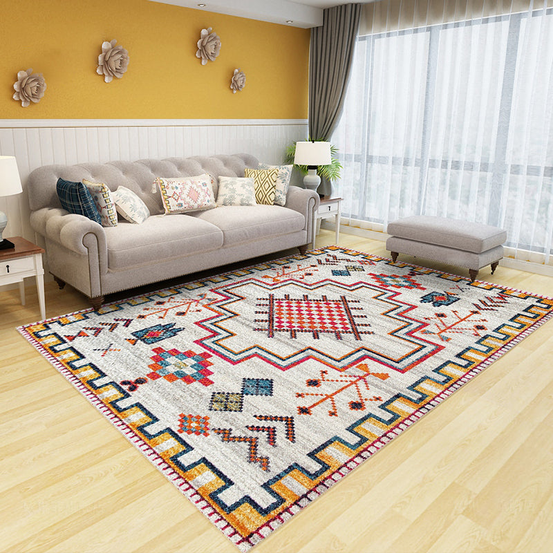 Western Living Room Rug Multicolor Tribal Printed Carpet Synthetics Non-Slip Backing Washable Indoor Rug Clearhalo 'Area Rug' 'Bohemian' 'Rugs' Rug' 2214112