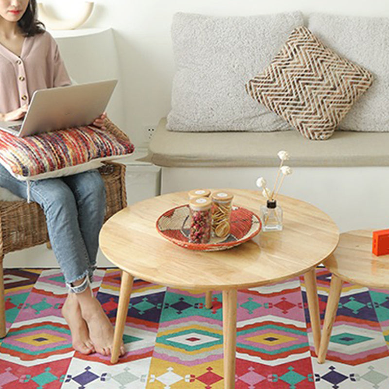 Vintage Geometric Printed Rug Multi Colored Polyster Carpet Anti-Slip Backing Washable Rug for Home Decoration Clearhalo 'Area Rug' 'Bohemian' 'Rugs' Rug' 2214179