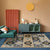 Bohemian Southwestern Pattern Rug Multi Color Polyster Area Carpet Non-Slip Backing Washable Area Rug for Decoration Khaki Clearhalo 'Area Rug' 'Bohemian' 'Rugs' Rug' 2214217