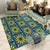 Americana Living Room Rug Multi Color Southwestern Print Carpet Polypropylene Anti-Slip Machine Washable Rug Blue-Green Clearhalo 'Area Rug' 'Bohemian' 'Rugs' Rug' 2214243
