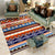 Americana Living Room Rug Multi Color Southwestern Print Carpet Polypropylene Anti-Slip Machine Washable Rug Yellow-Red Clearhalo 'Area Rug' 'Bohemian' 'Rugs' Rug' 2214251
