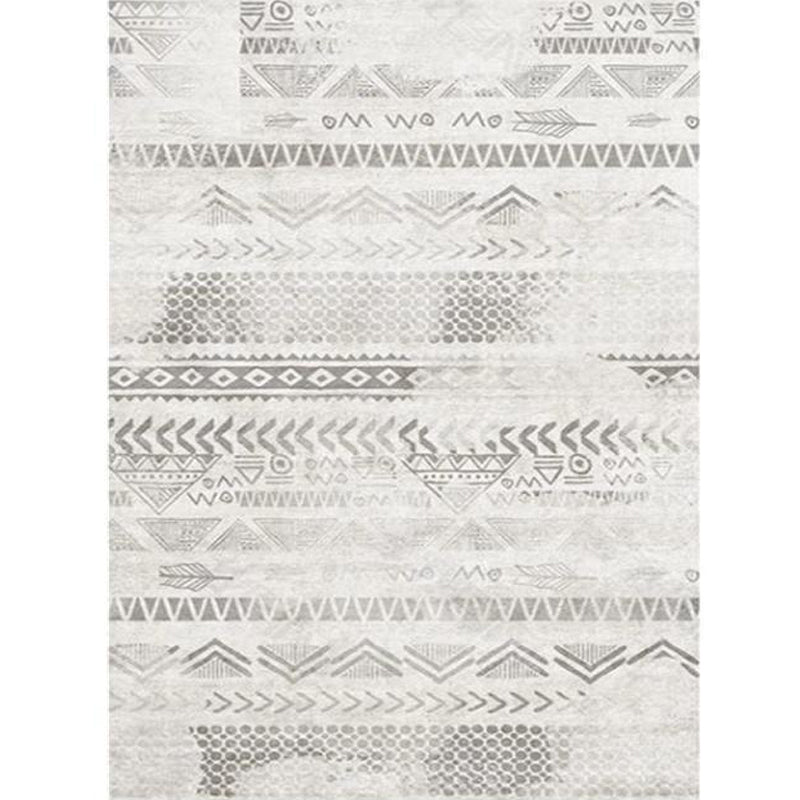 Vintage Parlor Rug Multicolor Geometric Pattern Area Rug Polypropylene Pet Friendly Non-Slip Backing Carpet Clearhalo 'Area Rug' 'Bohemian' 'Rugs' Rug' 2214327