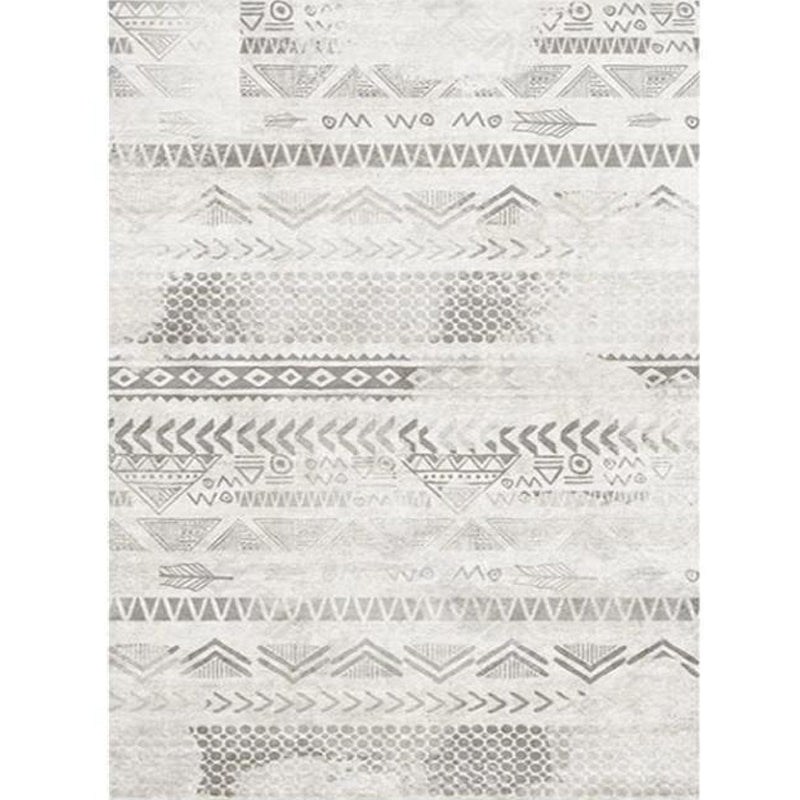 Vintage Parlor Rug Multicolor Geometric Pattern Area Rug Polypropylene Pet Friendly Non-Slip Backing Carpet Clearhalo 'Area Rug' 'Bohemian' 'Rugs' Rug' 2214327