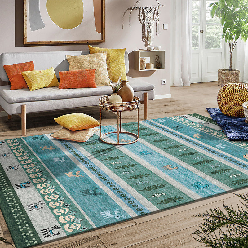 Moroccan Geo Printed Rug Multicolored Synthetics Area Rug Non-Slip Pet Friendly Indoor Rug for Living Room Clearhalo 'Area Rug' 'Bohemian' 'Moroccan' 'Rugs' Rug' 2214368