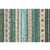 Moroccan Geo Printed Rug Multicolored Synthetics Area Rug Non-Slip Pet Friendly Indoor Rug for Living Room Green-Blue Clearhalo 'Area Rug' 'Bohemian' 'Moroccan' 'Rugs' Rug' 2214380