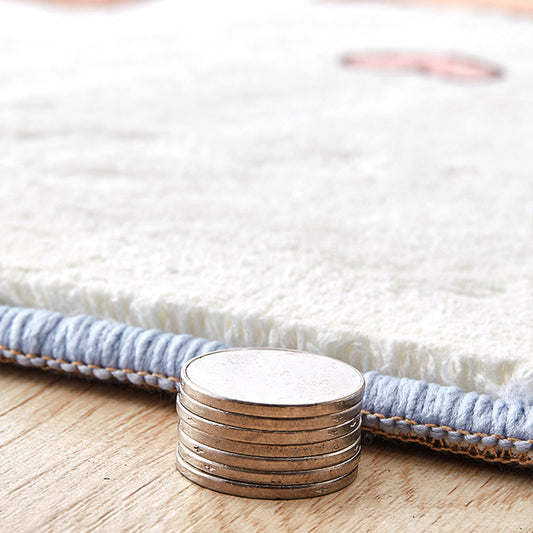 Cute Calming Rug Multi Colored Cartoon Animal Print Indoor Rug Non-Slip Machine Washable Carpet for Kids Room Clearhalo 'Area Rug' 'Rug' 2214452