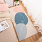 Multi Color Decoration Rug Relaxing Color Block Area Rug Polypropylene Pet Friendly Washable Non-Slip Carpet Blue Clearhalo 'Area Rug' 'Rug' 2214512