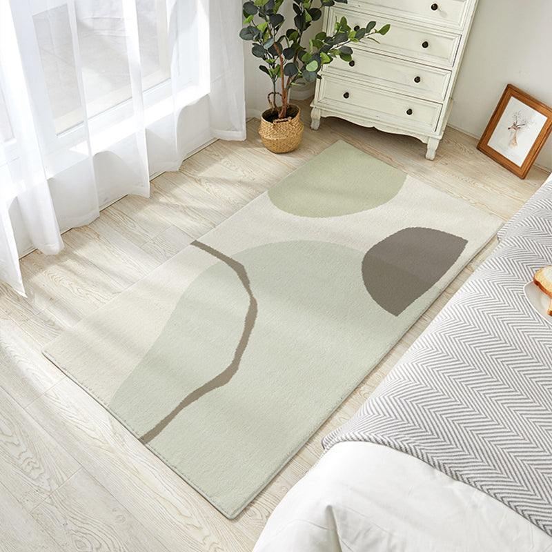 Multi Color Block Rug Simple Color Block Rug Multi-Colored Polypropylene Area Carpet Easy ...