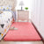 Casual Bedroom Rug Multi Colored Solid Color Indoor Rug Synthetics Easy Care Stain-Resistant Carpet Red Clearhalo 'Area Rug' 'Casual' 'Rugs' Rug' 2214587