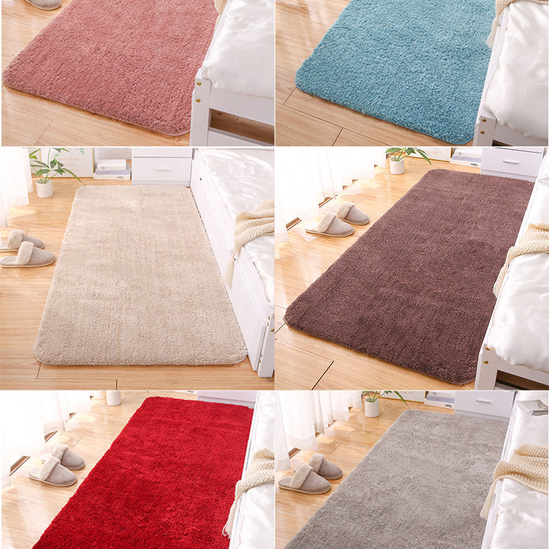 Minimalist Plain Rug Multi Color Polypropylene Area Rug Anti-Slip Machine Washable Carpet for Home Decoration Clearhalo 'Area Rug' 'Casual' 'Rugs' Rug' 2214698