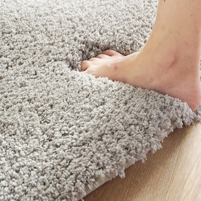 Relaxing Room Rug Multi Colored Solid Indoor Rug Synthetics Pet Friendly Non-Slip Backing Washable Carpet Clearhalo 'Area Rug' 'Casual' 'Rugs' Rug' 2214738