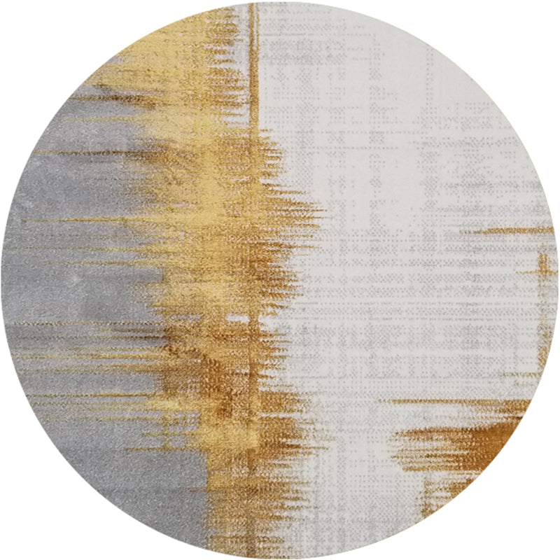 Classic Multi Colored Steampunk Rug Polypropylene Abstract Patterned Carpet Pet Friendly Easy Care Rug for Decor White-Gray Clearhalo 'Area Rug' 'Rug' 2214833