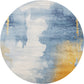 Classic Multi Colored Steampunk Rug Polypropylene Abstract Patterned Carpet Pet Friendly Easy Care Rug for Decor Light Blue-Yellow Clearhalo 'Area Rug' 'Rug' 2214837