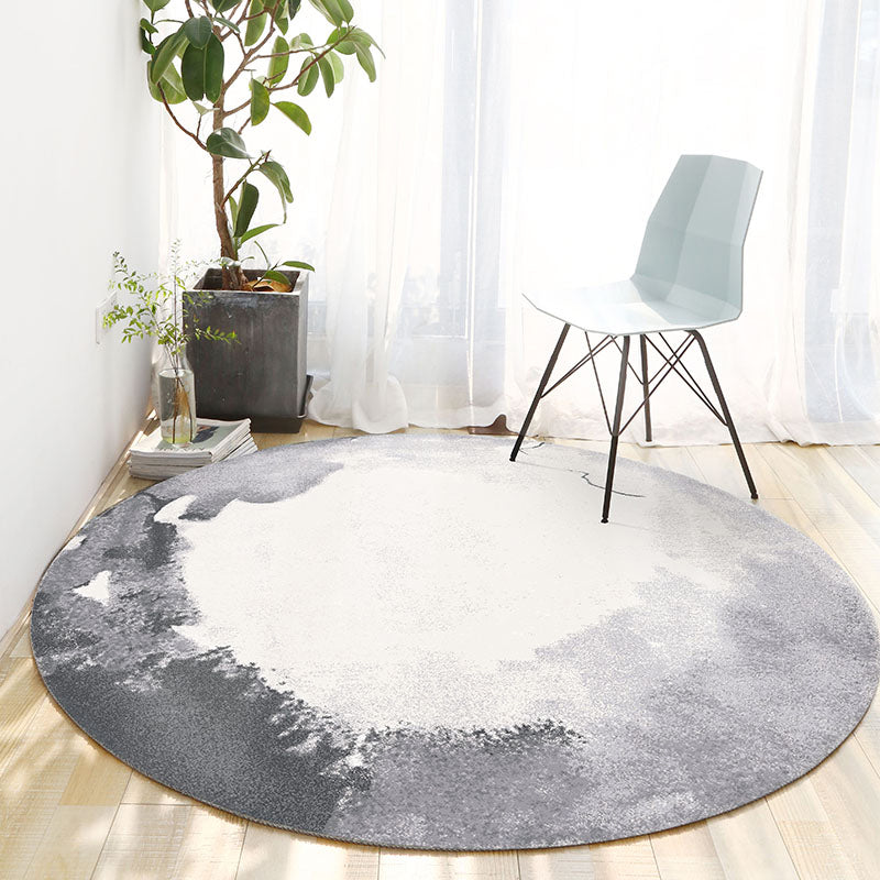 Multi-Color Industrial Rug Polypropylene Abstract Pattern Indoor Rug Non-Slip Backing Pet Friendly Carpet for Room Clearhalo 'Area Rug' 'Rug' 2214873
