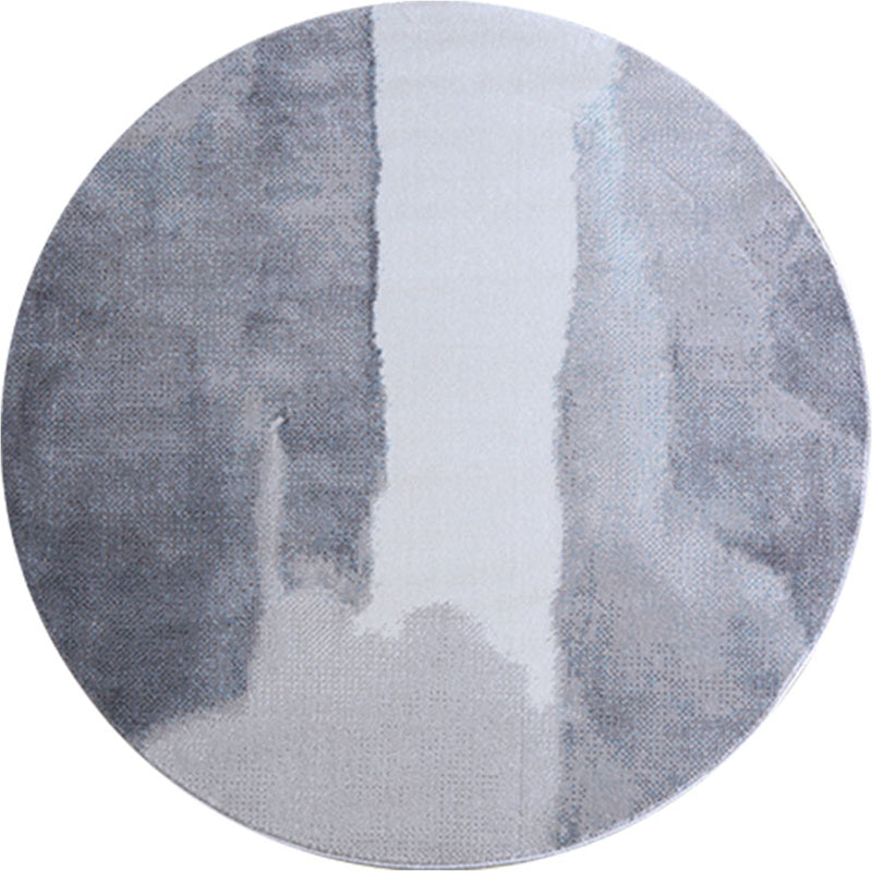 Multi Colored Abstract Printed Rug Polypropylene Cyberpunk Area Rug Pet Friendly Easy Care Carpet for Living Room Grey Clearhalo 'Area Rug' 'Rug' 2214900