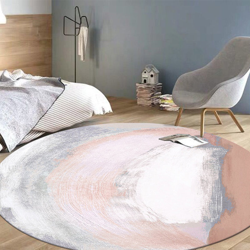 Simple Trendy Rug Multi Colored Abstract Print Indoor Rug Anti-Slip Backing Stain-Resistant Carpet for Decoration Clearhalo 'Area Rug' 'Rug' 2214915