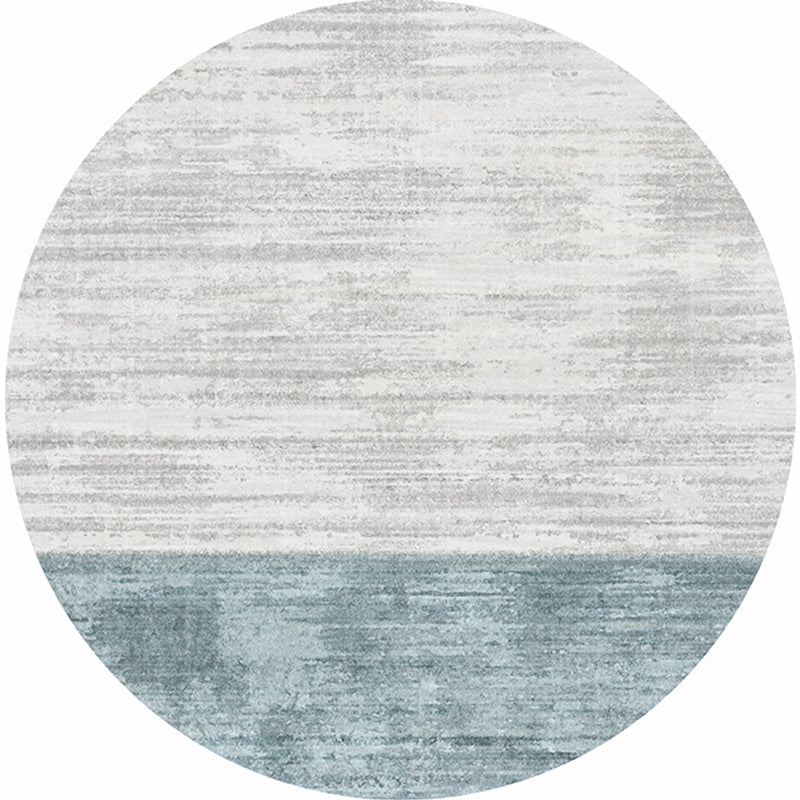 Simple Trendy Rug Multi Colored Abstract Print Indoor Rug Anti-Slip Backing Stain-Resistant Carpet for Decoration Gray-Blue Clearhalo 'Area Rug' 'Rug' 2214943