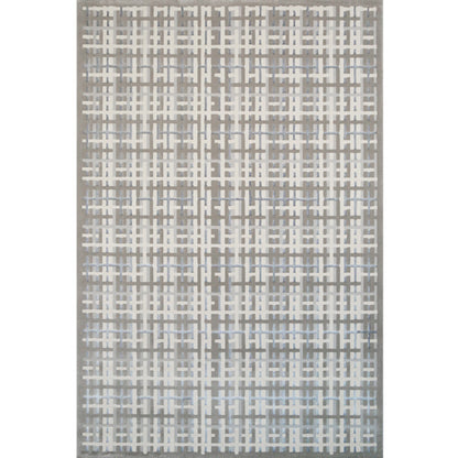 Multi-Colored Abstract Rug Cotton Blend Steampunk Area Carpet Anti-Slip Backing Washable Rug for Living Room Dark Gray Clearhalo 'Area Rug' 'Rug' 2214987