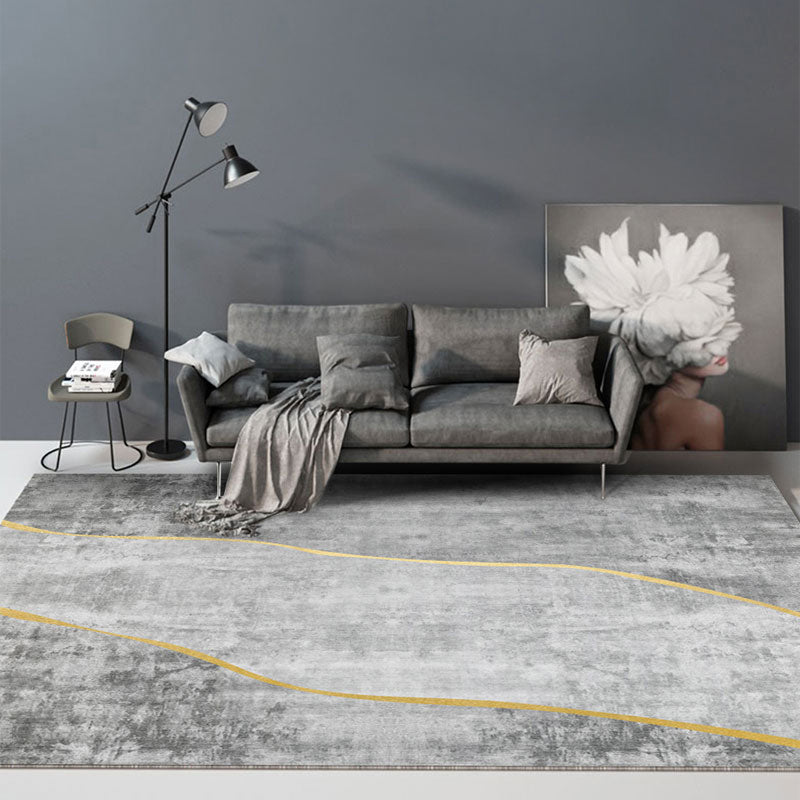 Multi-Color Simplicity Rug Cotton Blend Abstract Printed Area Carpet Anti-Slip Washable Indoor Rug for Parlor Clearhalo 'Area Rug' 'Rug' 2215047