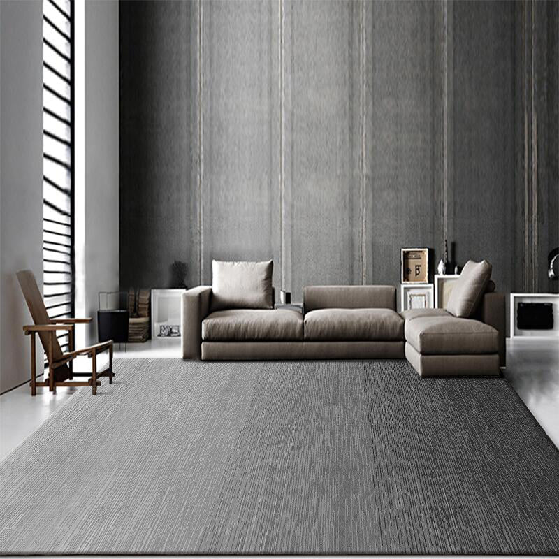 Modern Abstract Print Rug Multicolor Polyster Area Rug Anti-Slip Pet Friendly Washable Rug for Decor Dark Gray Clearhalo 'Area Rug' 'Rug' 2215054