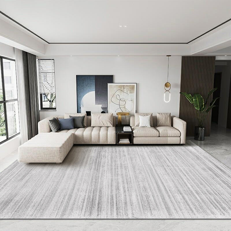 Modern Abstract Print Rug Multicolor Polyster Area Rug Anti-Slip Pet Friendly Washable Rug for Decor Grey Clearhalo 'Area Rug' 'Rug' 2215056