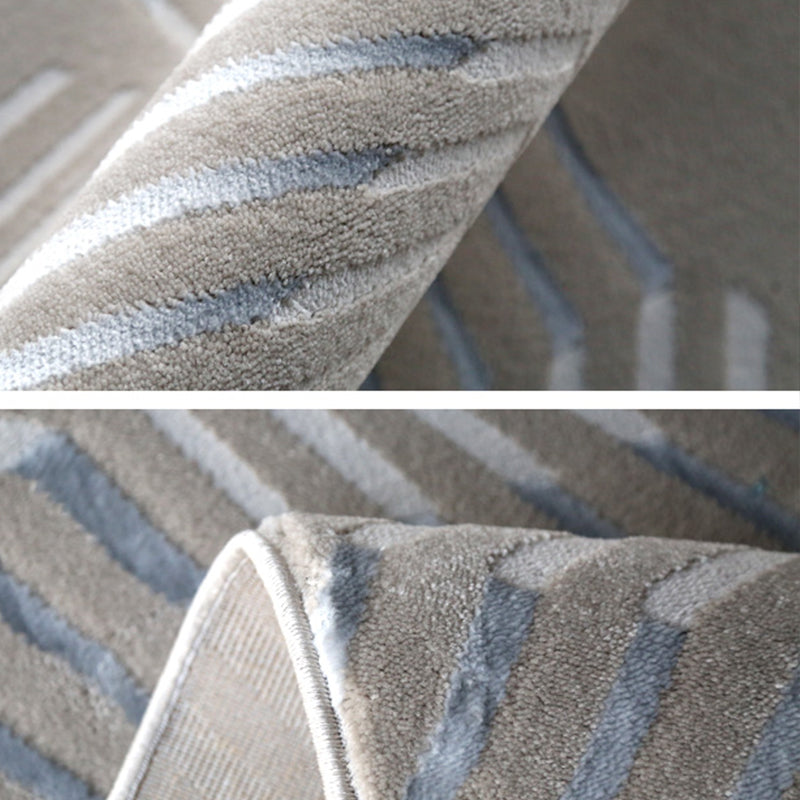 Multi-Color Luxury Rug Cotton Blend Abstract Pattern Carpet Non-Slip Backing Stain-Resistant Rug for Room Clearhalo 'Area Rug' 'Rug' 2215080