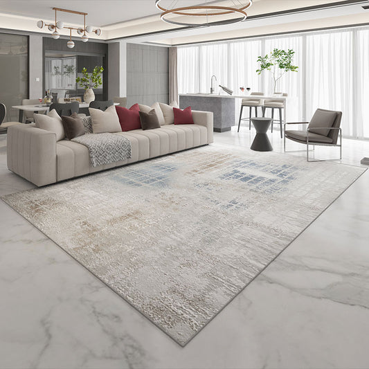 Cyberpunk Home Decoration Rug Multi Color Abstract Print Indoor Rug Cotton Blend Pet Friendly Non-Slip Carpet Clearhalo 'Area Rug' 'Rug' 2215093