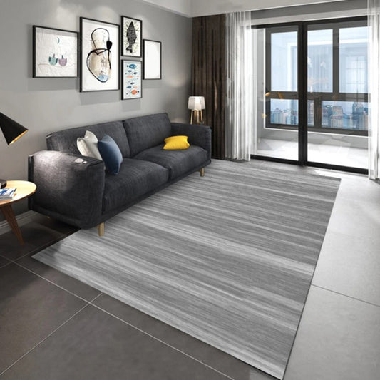 Contemporary Abstract Rug Multi Colored Cotton Blend Carpet Anti-Slip Backing Easy Care Washable Rug for Home Clearhalo 'Area Rug' 'Rug' 2215125