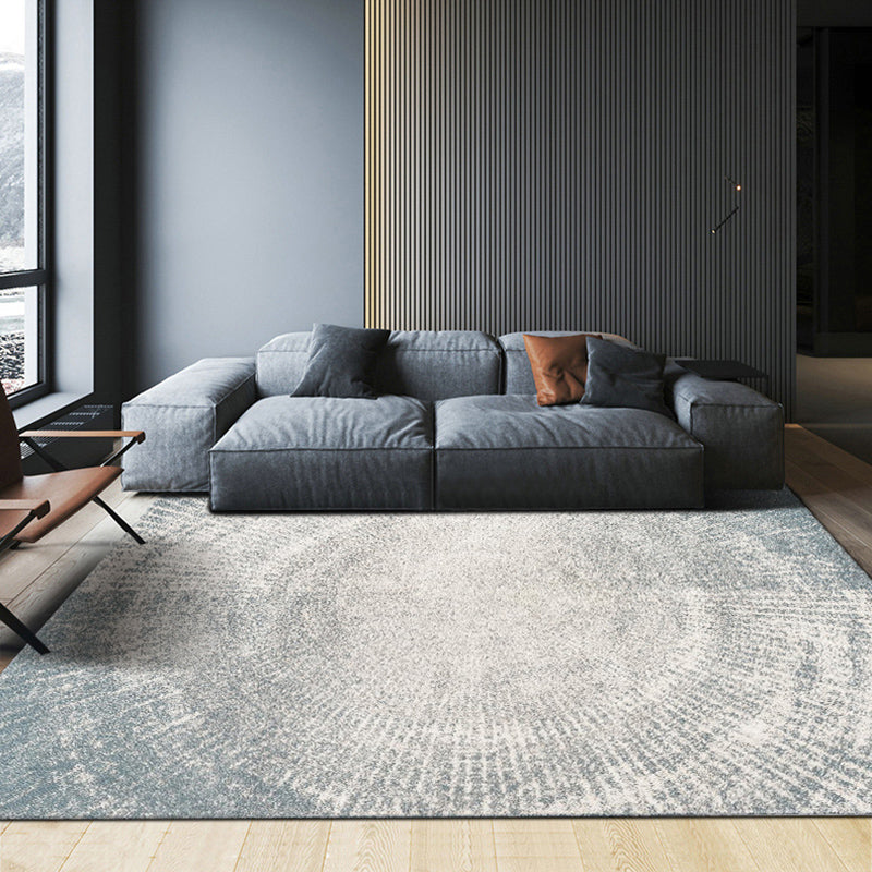 Multi Color Modern Rug Cotton Blend Abstract Print Carpet Non-Slip Backing Machine Washable Indoor Rug for Home Clearhalo 'Area Rug' 'Rug' 2215203