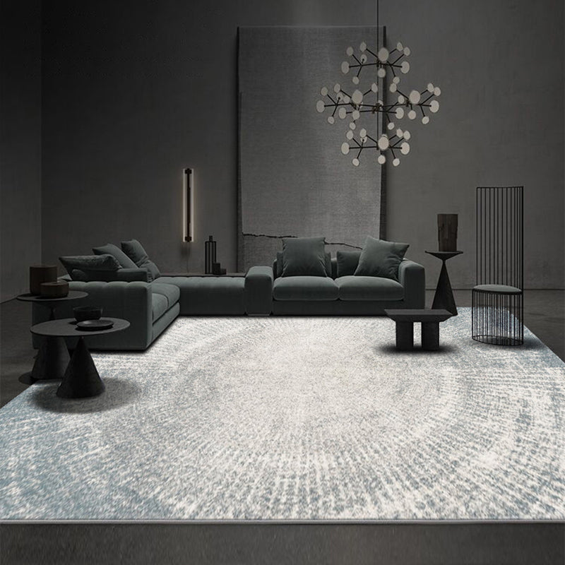 Multi Color Modern Rug Cotton Blend Abstract Print Carpet Non-Slip Backing Machine Washable Indoor Rug for Home Clearhalo 'Area Rug' 'Rug' 2215208