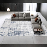 Multi Color Modern Rug Cotton Blend Abstract Print Carpet Non-Slip Backing Machine Washable Indoor Rug for Home Clearhalo 'Area Rug' 'Rug' 2215210