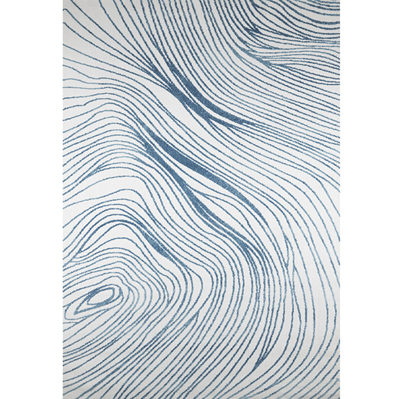 Multi-Color Abstract Rug Polyster Industrial Indoor Rug Anti-Slip Pet Friendly Area Carpet for Decoration Light Blue Clearhalo 'Area Rug' 'Rug' 2215238