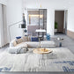 Multi Color Nordic Rug Cotton Blend Abstract Pattern Area Rug Non-Slip Machine Washable Carpet for Parlor Clearhalo 'Area Rug' 'Rug' 2215240