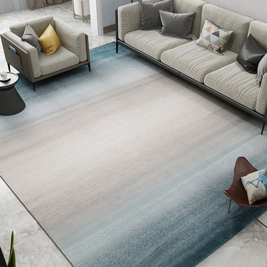 Modern Abstract Printed Rug Multi Color Polyster Carpet Non-Slip Backing Stain-Resistant Rug for Living Room Clearhalo 'Area Rug' 'Rug' 2215249