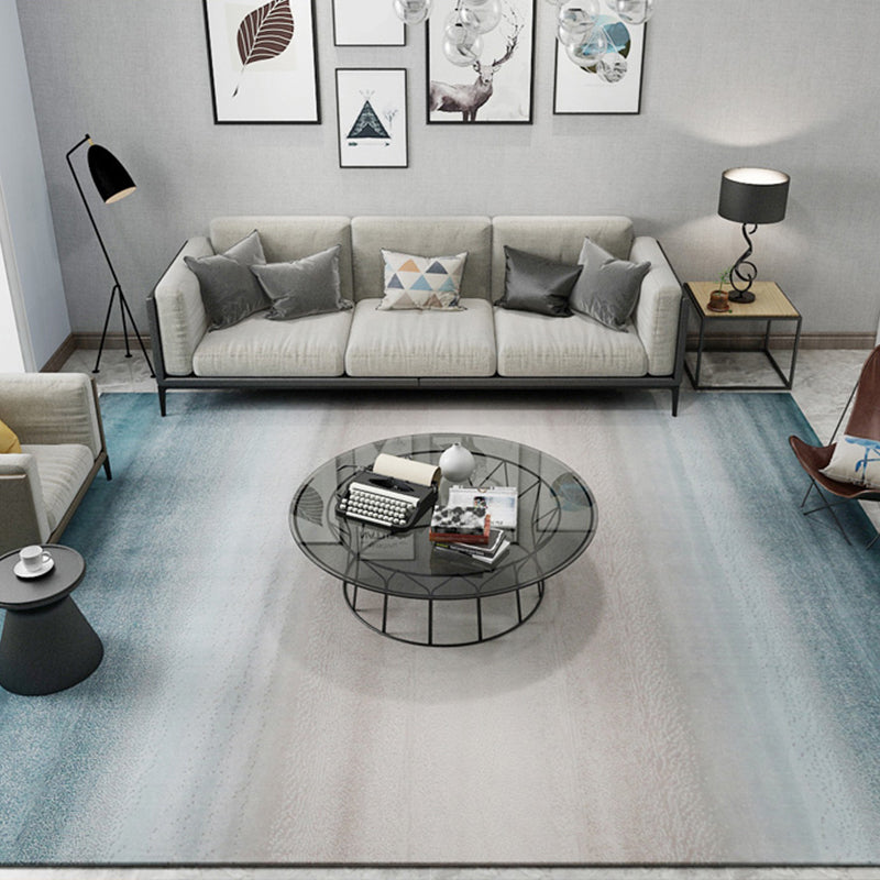 Modern Abstract Printed Rug Multi Color Polyster Carpet Non-Slip Backing Stain-Resistant Rug for Living Room Clearhalo 'Area Rug' 'Rug' 2215253