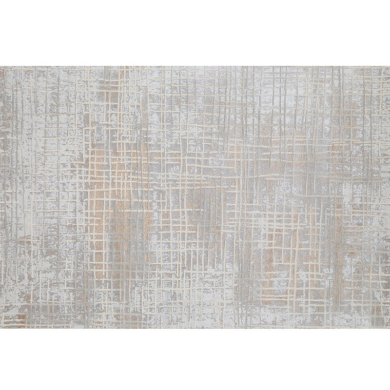 Casual Industrial Rug Multi Color Abstract Print Carpet Anti-Slip Backing Pet Friendly Rug for Home Decoration Gray-Khaki Clearhalo 'Area Rug' 'Rug' 2215268