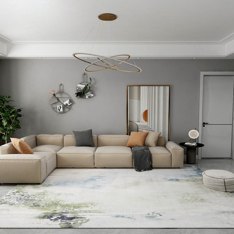 Multi-Color Abstract Print Rug Polyster Chinese Area Rug Pet Friendly Anti-Slip Backing Carpet for Living Room Clearhalo 'Area Rug' 'Rug' 2215294