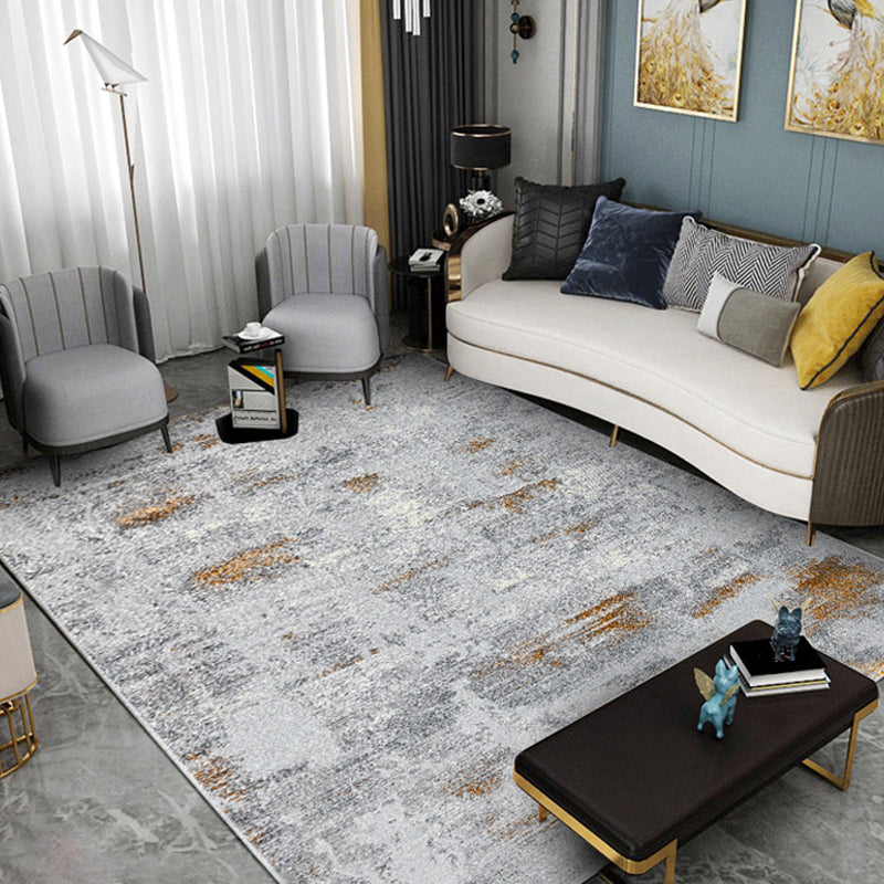 Industrial Abstract Print Rug Multi-Color Cotton Blend Area Carpet Pet Friendly Easy Care Indoor Rug for Living Room Clearhalo 'Area Rug' 'Rug' 2215390