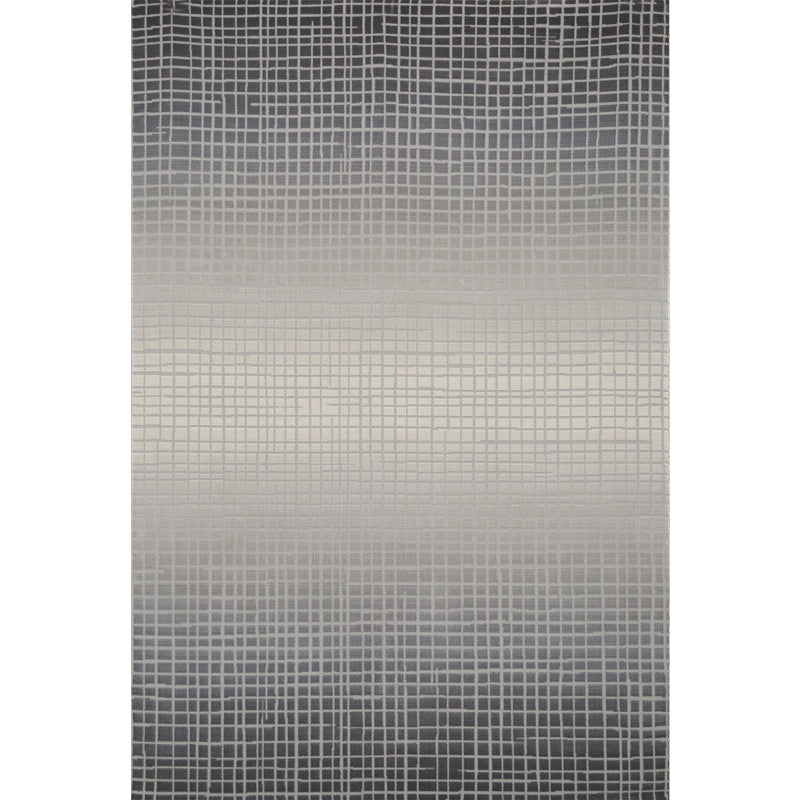 Multi-Colored Abstract Pattern Rug Polyster Cyberpunk Indoor Rug Non-Slip Backing Machine Washable Rug for Room Dark Gray Clearhalo 'Area Rug' 'Rug' 2215432