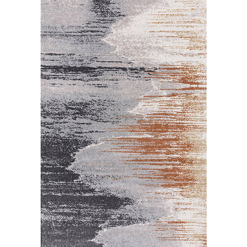 Industrial Living Room Rug Multi Color Abstract Rug Cotton Blend Anti-Slip Backing Easy Care Washable Carpet Clearhalo 'Area Rug' 'Rug' 2215440