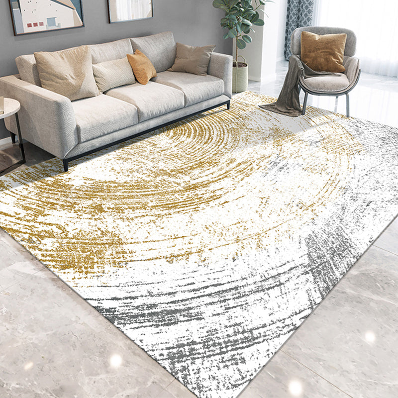 Industrial Living Room Rug Multi Color Abstract Rug Cotton Blend Anti-Slip Backing Easy Care Washable Carpet Clearhalo 'Area Rug' 'Rug' 2215442