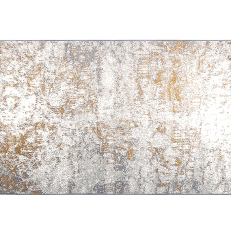 Multi Color Chinoiserie Rug Polyster Abstract Printed Carpet Pet Friendly Machine Washable Carpet for Living Room Grey Clearhalo 'Area Rug' 'Rug' 2215457