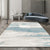 Simple Abstract Print Rug Multicolored Contemporary Carpet Cotton Blend Pet Friendly Easy Care Rug for Living Room Light Blue Clearhalo 'Area Rug' 'Rug' 2215541