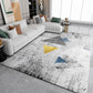 Multi Color Abstract Print Rug Cotton Blend Funky Rug Pet Friendly Easy Care Area Carpet for Living Room Grey Clearhalo 'Area Rug' 'Rug' 2215591