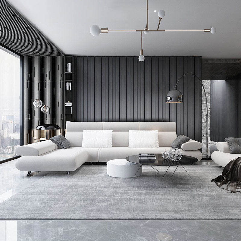 Luxe Home Decoration Rug Multi Color Solid Color Carpet Cotton Blend Non-Slip Backing Washable Rug Clearhalo 'Area Rug' 'Rug' 2215594