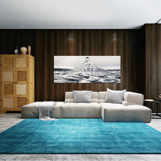 Luxe Home Decoration Rug Multi Color Solid Color Carpet Cotton Blend Non-Slip Backing Washable Rug Clearhalo 'Area Rug' 'Rug' 2215601