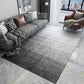 Minimalist Transitional Rug Multi Color Cotton Blend Carpet Anti-Slip Backing Machine Washable Area Rug for Parlor Dark Gray Clearhalo 'Area Rug' 'Rug' 2215617